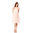 Fever London Ivy silk dress nude XS-L