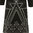 Yumi Art Deco Kleid schwarz S