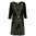 Yumi Art Deco Kleid schwarz S