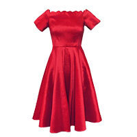 La Vie Melissa dress red Gr.36-38