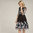 Chi Chi Caitlyn Kleid schwarz M-XL