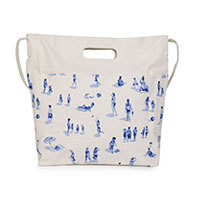 Nice Things Swimmer Print bag white