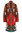Ivko Coat Brocade Floral Pattern brown (202503) 38-44